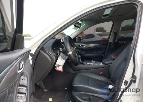 2015 Infiniti Q50 Premium z USA, uszkodzony, nr VIN JN1BV7AP4FM354803